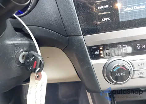 2015 Subaru Legacy 2.5I Premium z USA, uszkodzony, nr VIN 4S3BNBC62F3012972